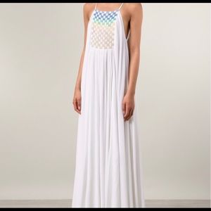 Mara Hoffman Trapeze Beaded Dress